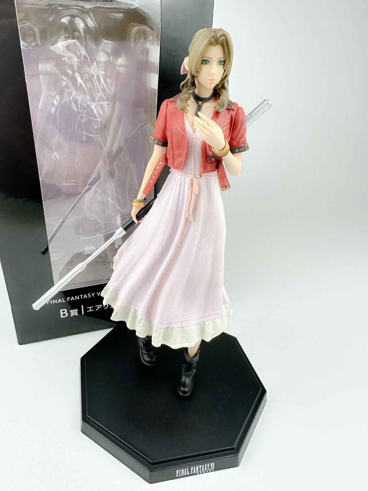 Final Fantasy 7 Remake Aerith Figure Release Celebration Kuji B SQUARE ENIX FF7R