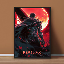 Berserk Guts Anime Manga Wall Art Poster Print - No Frame picture