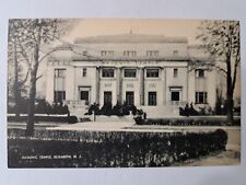 Postcard Masonic Temple Elizabeth New Jersey NJ picture