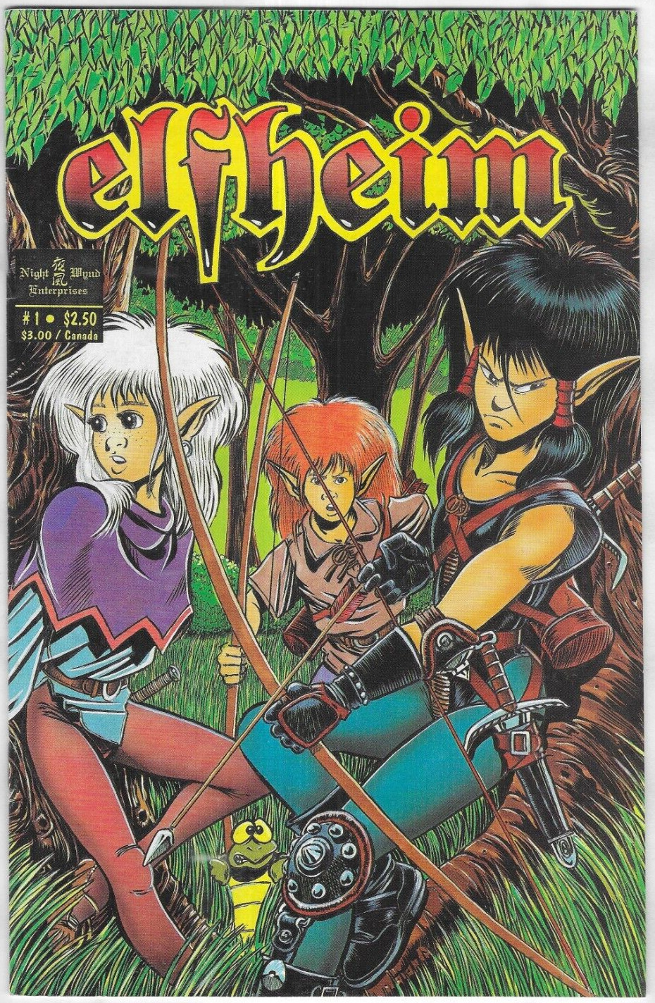 Elfheim Comic 1 Cover A First Print 1991 Barry Blair Jim Cooper Copper Age