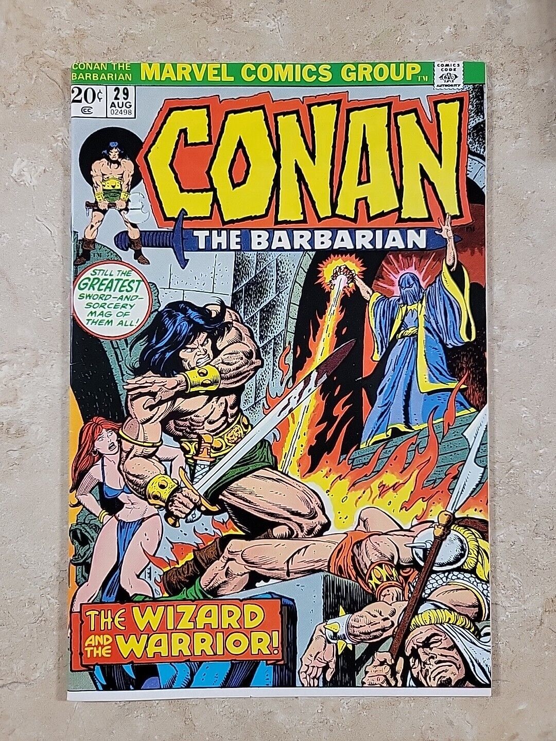 CONAN the BARBARIAN #29  1973 