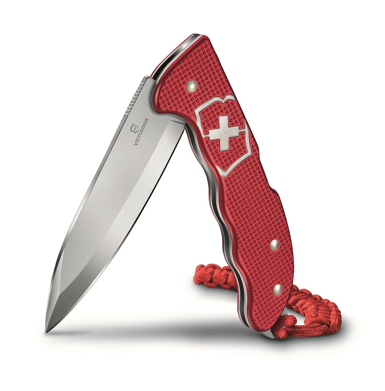 Victorinox Swiss Army Hunter Pro Alox with Clip Paracord, Red, 130 mm 0.9415.20