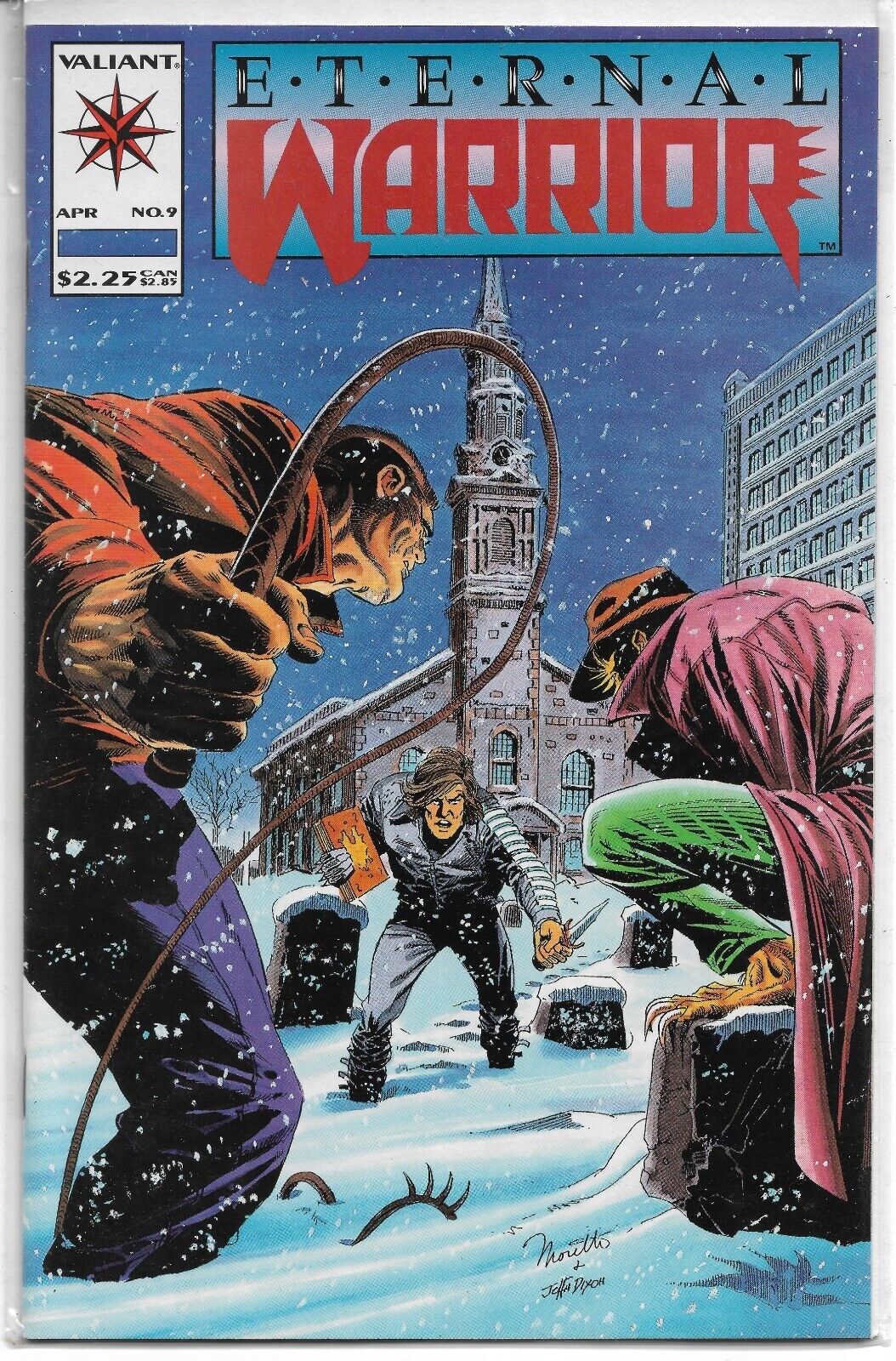 ETERNAL WARRIOR #9 - 1993 Valiant Comics  1st Book of Geomancer