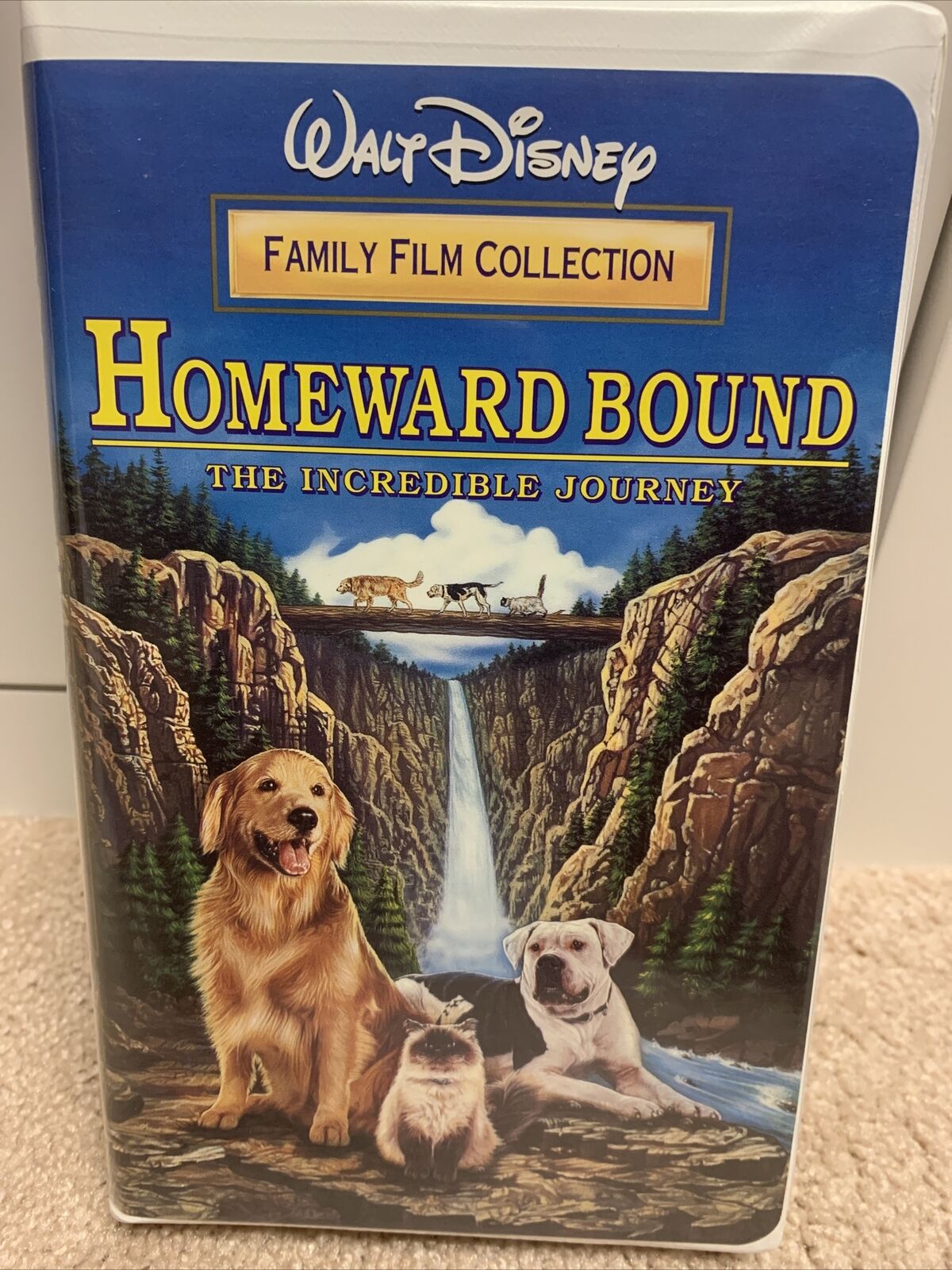 Disney Family Film Collection Homeward Bound The Incredible Journey (VHS).