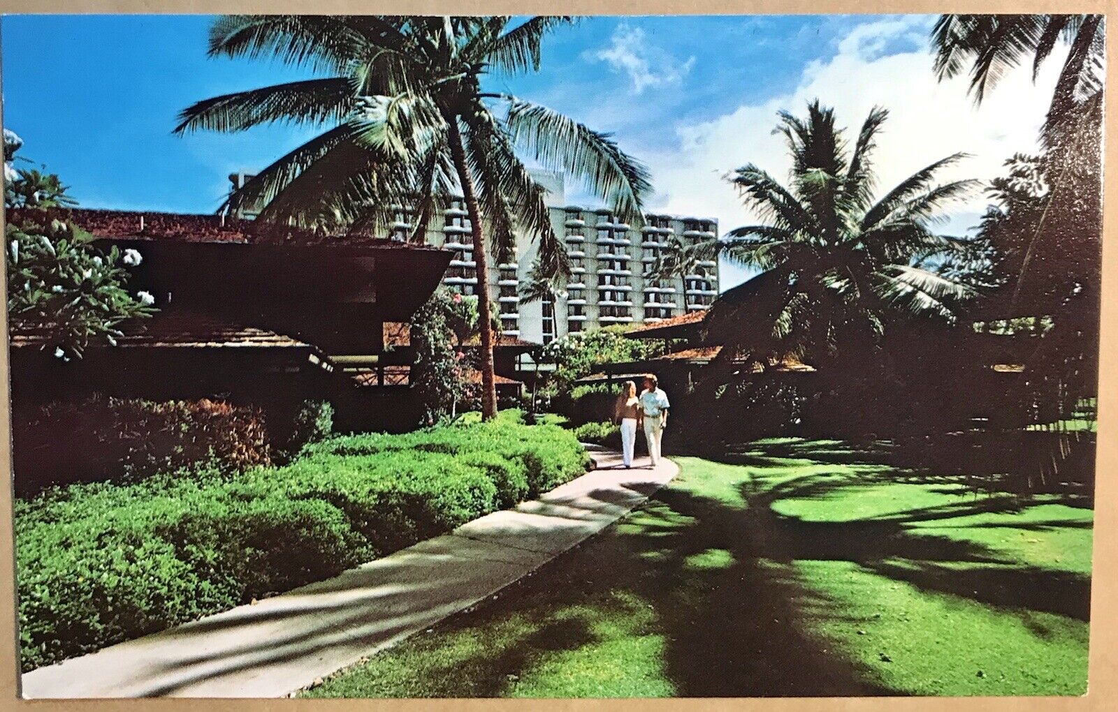 Maui Royal Lahaina Resort Postcard Hawaiian Hawaii Hi Vintage Picture Souvenir