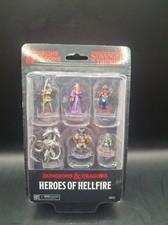 Heroes of Hellfire 6-Piece Miniature Set Stranger Things Dungeons Dragons picture