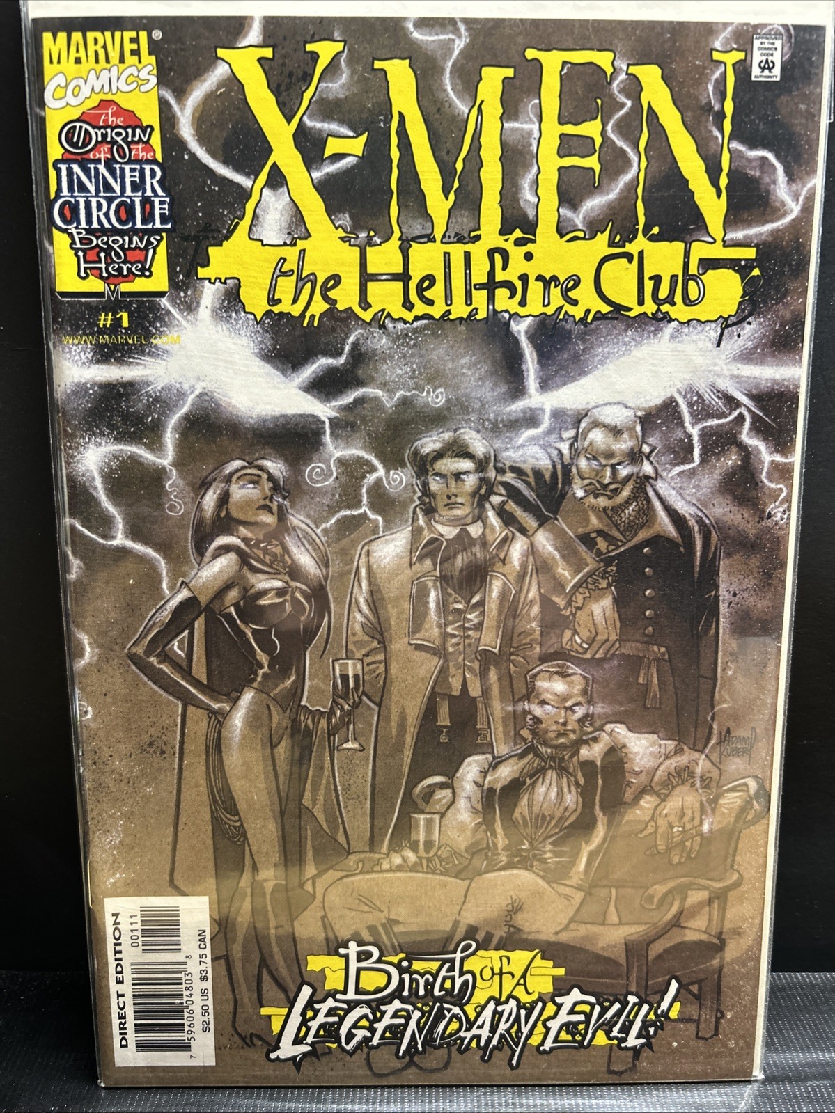 Marvel Comics X-Men: The Hellfire Club #1 (2000) Direct Edition Storm Marvel Comics X-Men: The Hellfire Club #1 (2000) Direct Edition Storm
