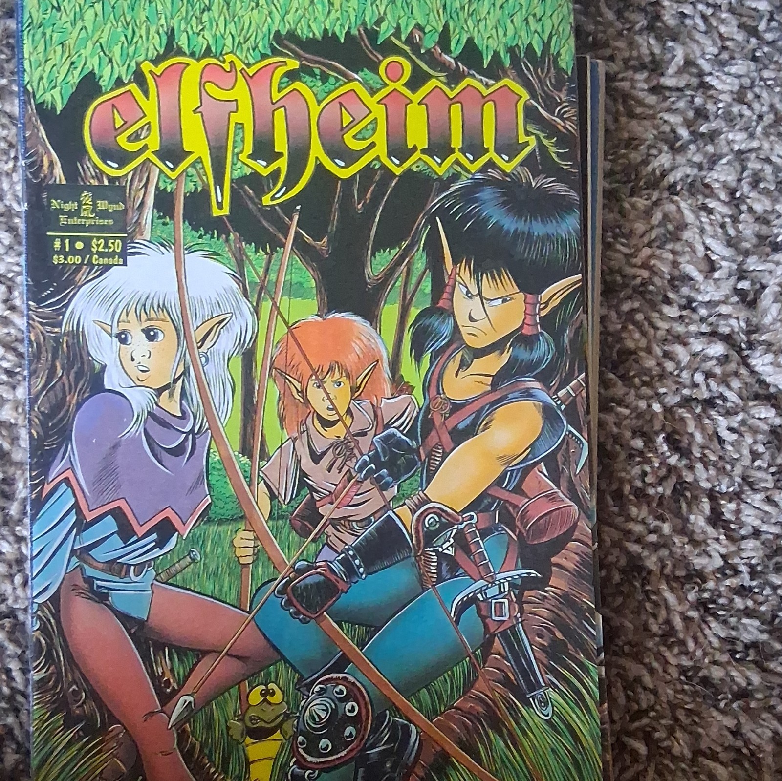 Night Wynd Enterprises Elfheim #1 Fantasy Color Single Issue Comic Book English Night Wynd Enterprises Elfheim #1 Fantasy Color Single Issue Comic Book English