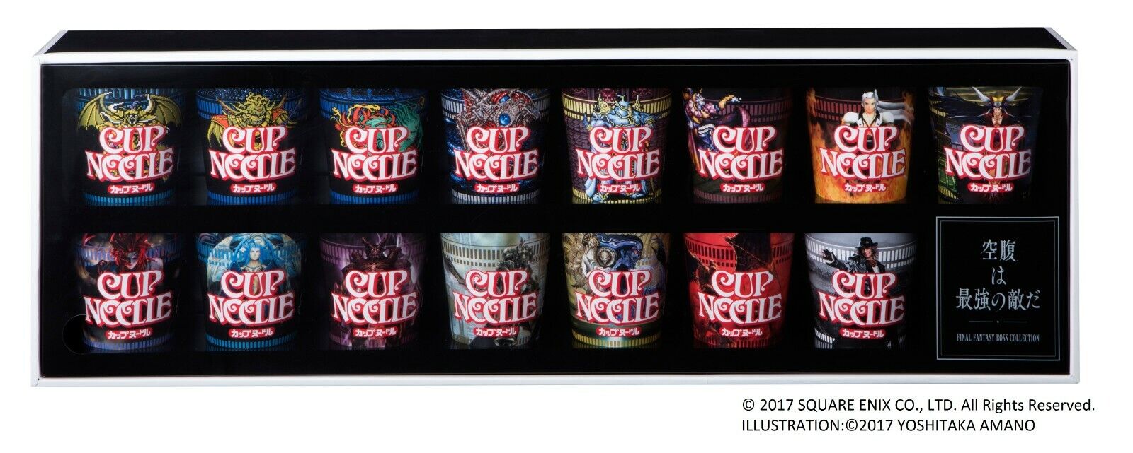 Final Fantasy 30th Boss Collection Nissin Cup Noodle Special Limited edtion set