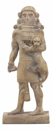 Ebros Louvre Museum Ancient Assyrian Warrior Gilgamesh Statue 8.75\