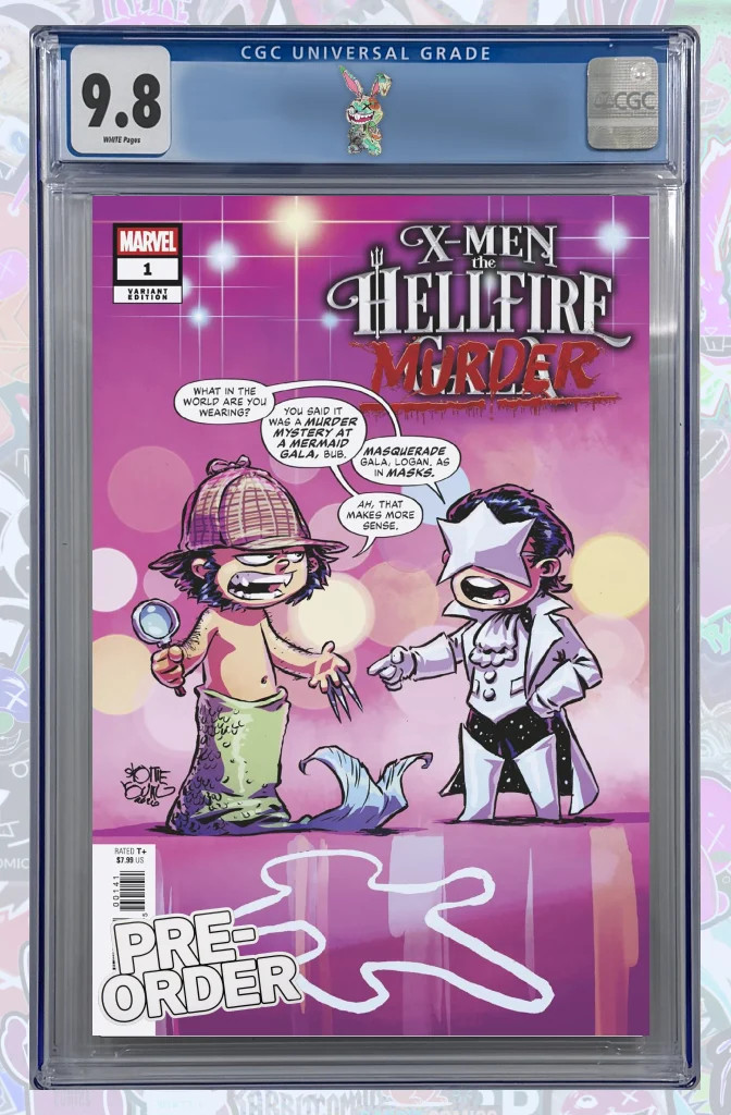 X-Men the Hellfire Murder #1 | Skottie Young Variant | CGC 9.8 | PREORDER