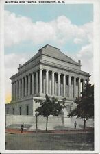 Scottish Rite Temple Washington DC - Vintage Postcard  picture