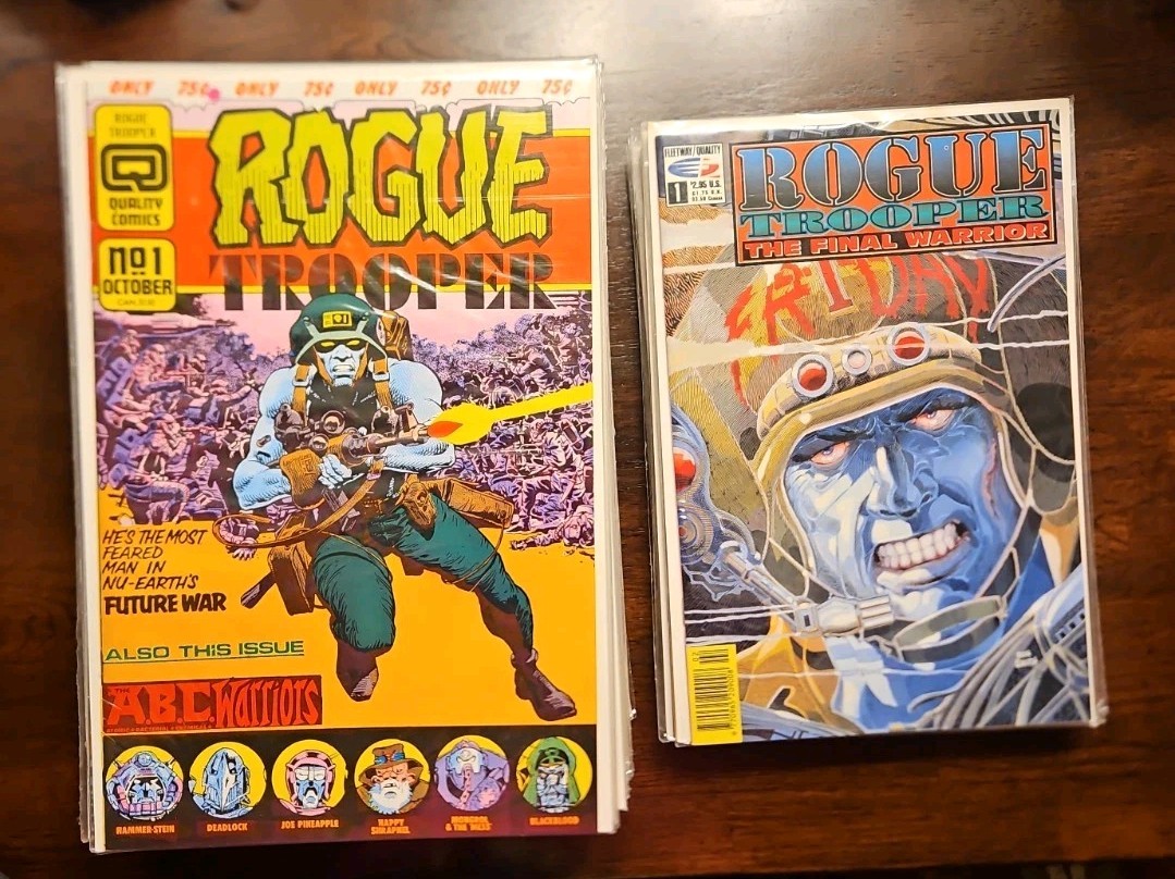 Rogue Trooper #1-49 + The Final Warrior #1-9, Quality & Fleetway/Quality Comics Rogue Trooper #1-49 + The Final Warrior #1-9, Quality & Fleetway/Quality Comics