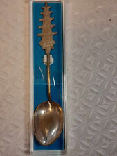 Asian Temple Vintage Souvenir Spoon picture