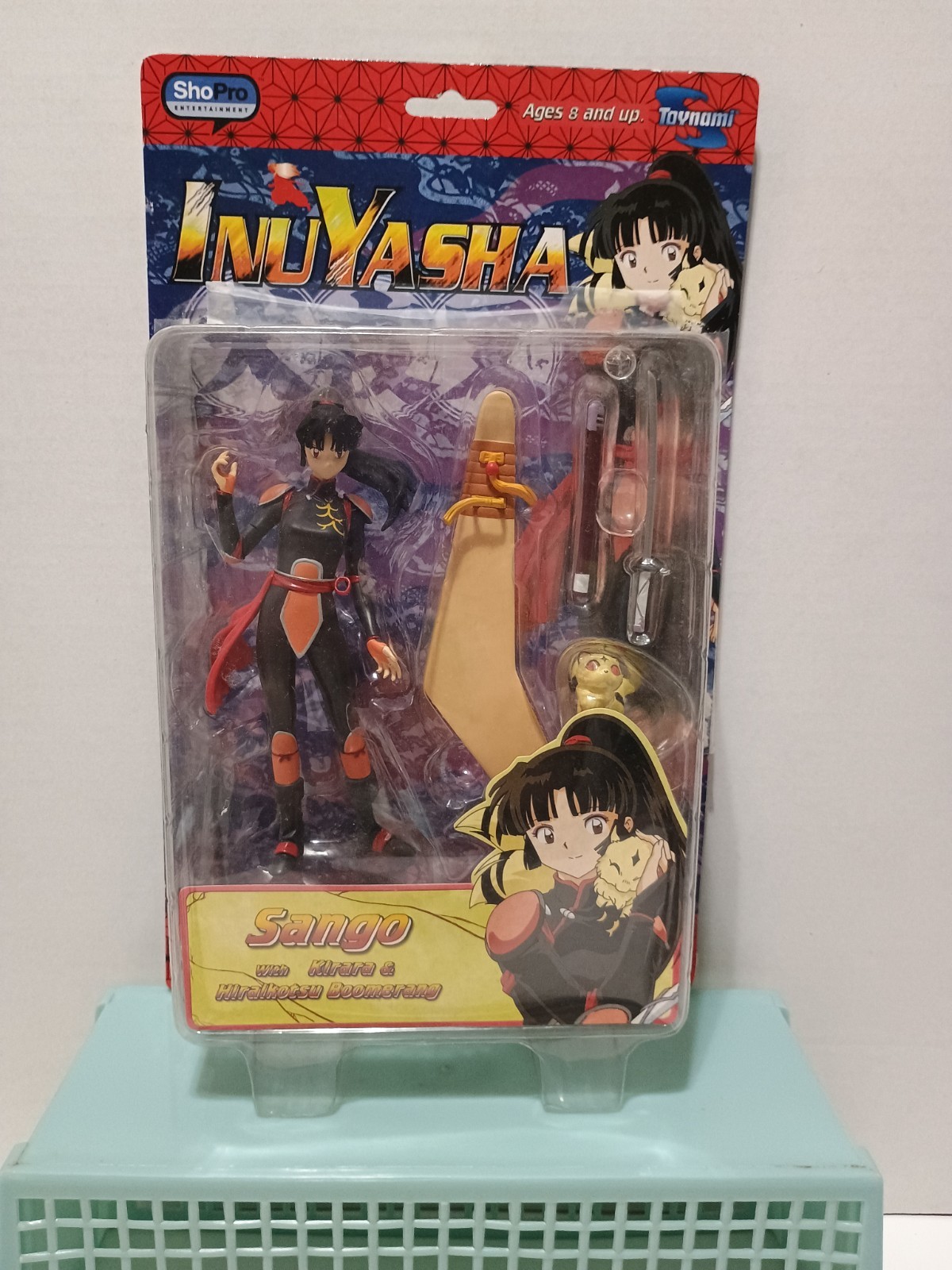 InuYasha Sango w/ Kirara & Hiraikotsu Boomerang Figure Toynami Anime 2005 - RARE InuYasha Sango w/ Kirara & Hiraikotsu Boomerang Figure Toynami Anime 2005 - RARE