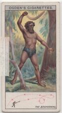 Boomerang Indigenous Aboriginal  Australian People Culture c90 Y/O Trade Ad Card picture