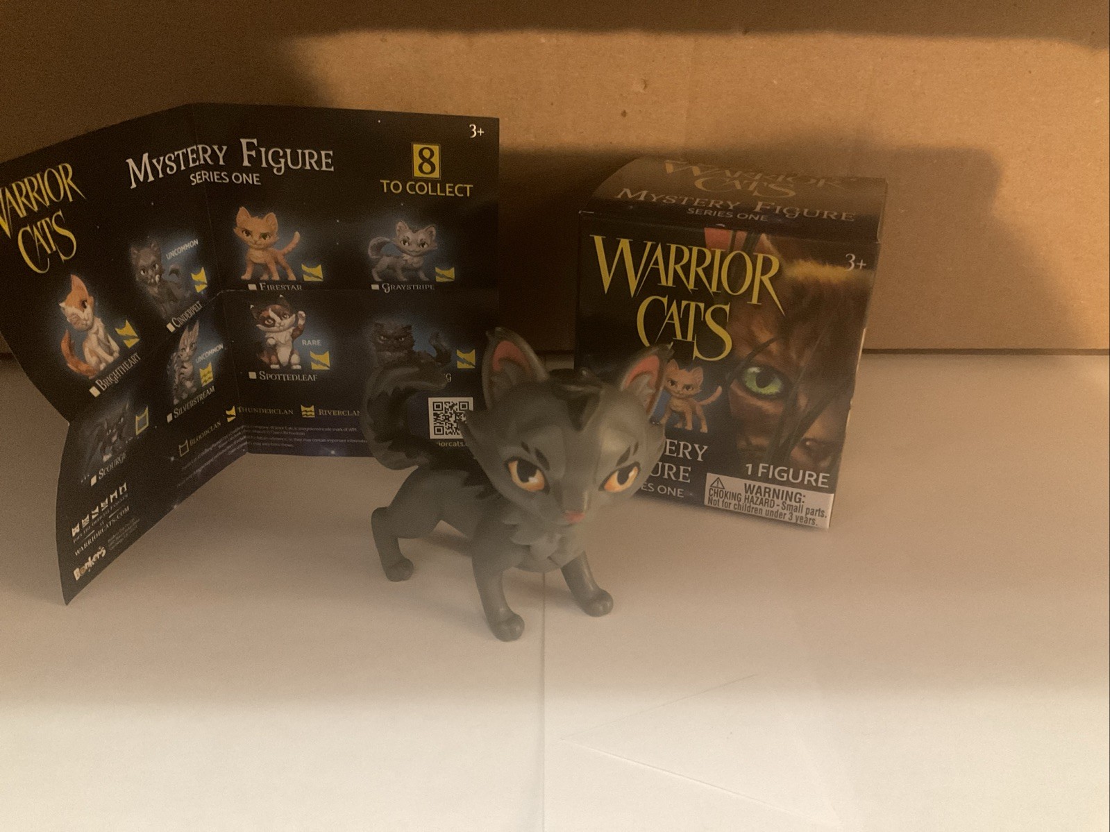Warrior Cats Mystery Figure Series 1 Graystripe With Original Box Warrior Cats Mystery Figure Series 1 Graystripe With Original Box