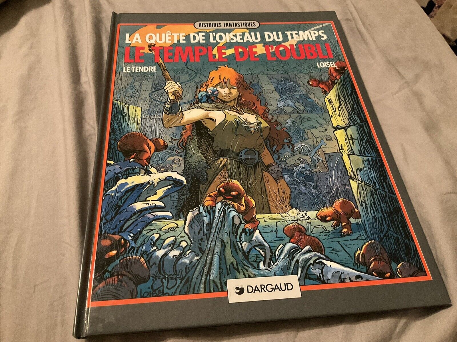 LOISEL  Tendre LA QUETE DE L'OISEAU LE TEMPLE DE L'OUBLI French Graphic novel 97