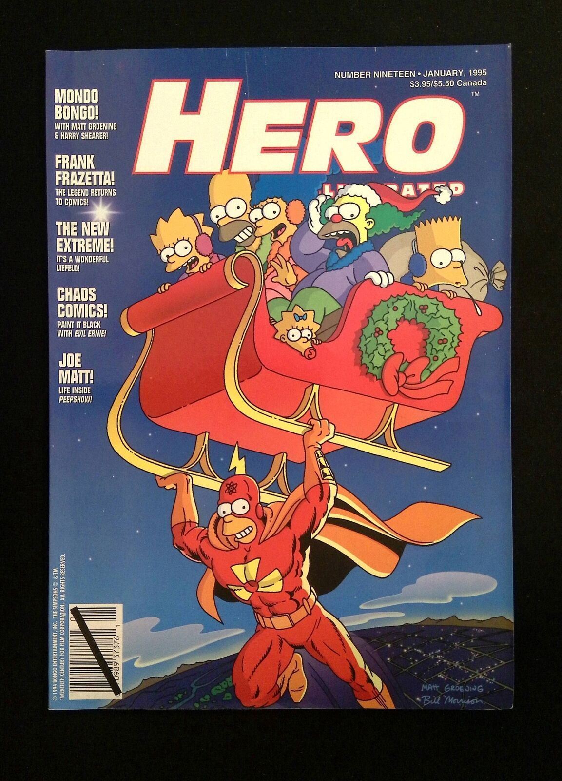 Hero Illustrated #19  Warrior Comics 1995 Vf+