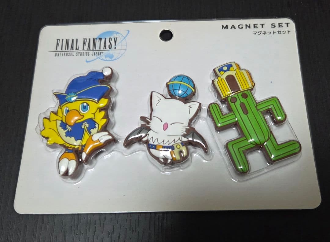 Universal Studios Japan FINAL FANTASY Magnet Set - Chocobo Moogles Sabotenders Universal Studios Japan FINAL FANTASY Magnet Set - Chocobo Moogles Sabotenders