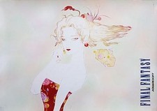 Final Fantasy Collection Poster Tina & Moogles Japan Used Japan picture