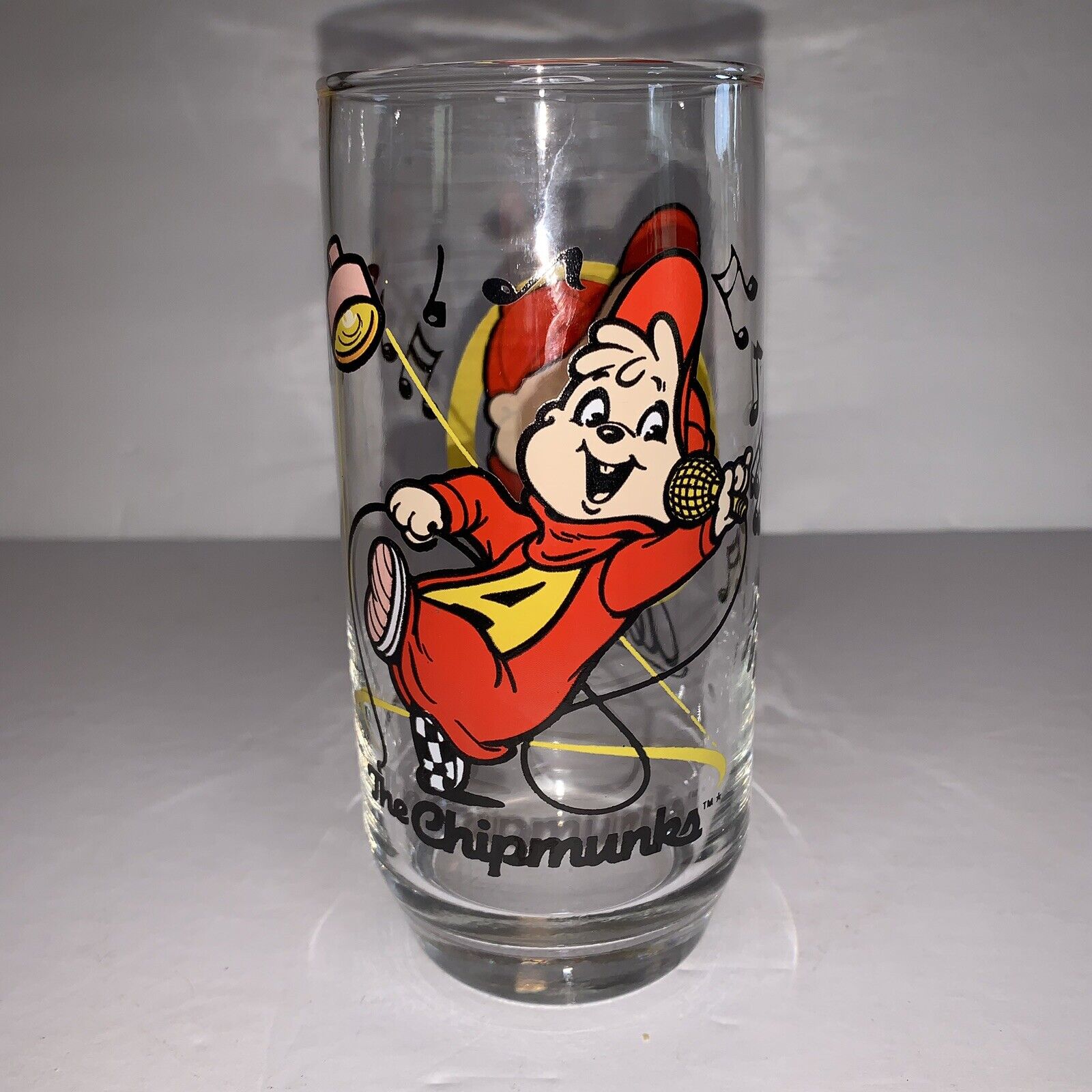 Vintage Chipmunks Glass 1985 Alvin & The Chipmunks Glass E10 for Sale ...
