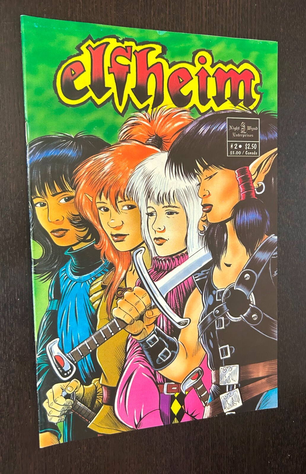 ELFHEIM Volume 2 #2 (Night Wynd Comics 1992) -- Barry Blair Independent -- NM-