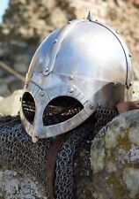 Medieval Viking Warrior Battle Ready Norman Helmet Handmade Steel gift picture