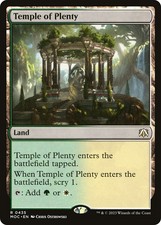 Temple of Plenty [March of the Machine Commander] Magic MTG picture