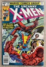 Uncanny X-Men #129 (Marvel 1979) - F/VF - 1st Kitty, Emma, Hellfire - Newsstand picture