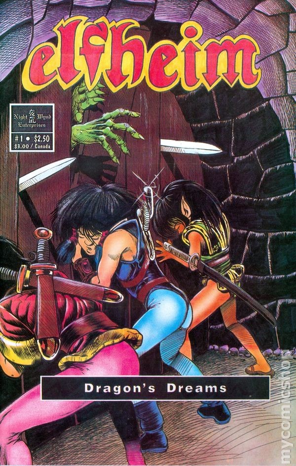 Elfheim Dragon's Dreams #1 FN- 5.5 1993 Stock Image Low Grade Elfheim Dragon's Dreams #1 FN- 5.5 1993 Stock Image Low Grade