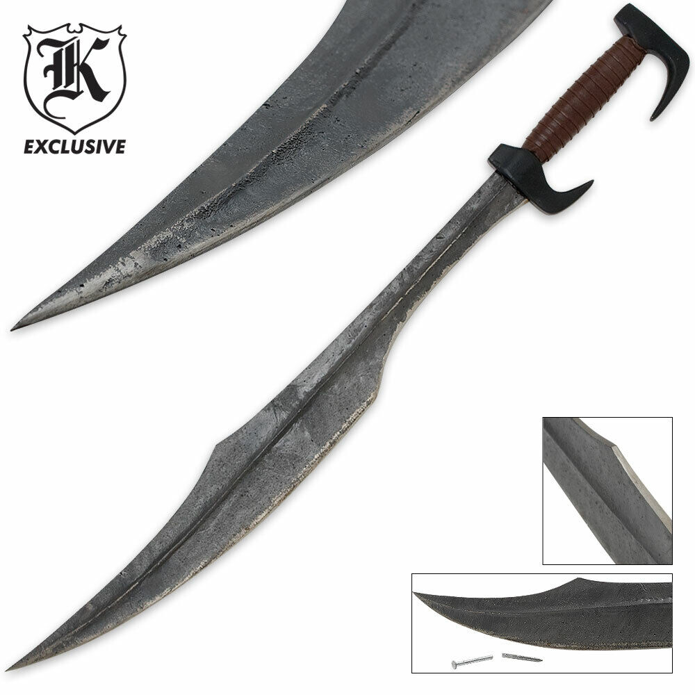 300 Spartan Warrior Greek Historical High Carbon Steel Movie Medieval Sword