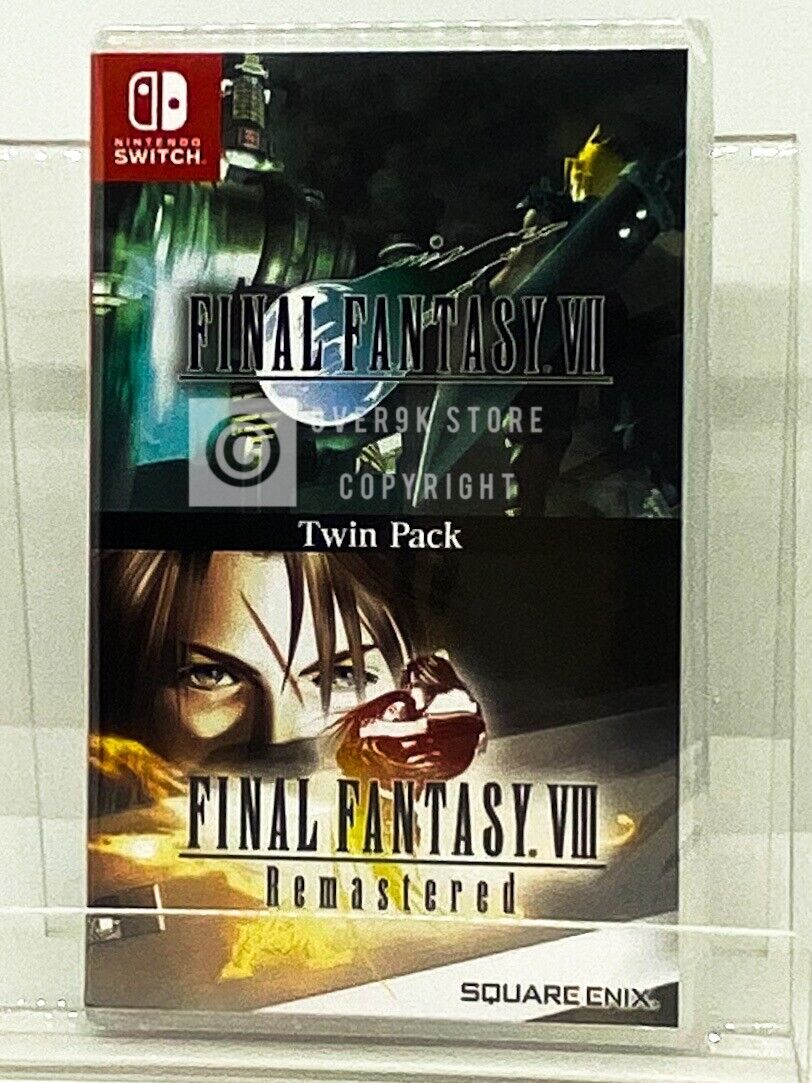 Final Fantasy 7 VII & 8 VIII Twin Pack - Nintendo Switch - New | Physical