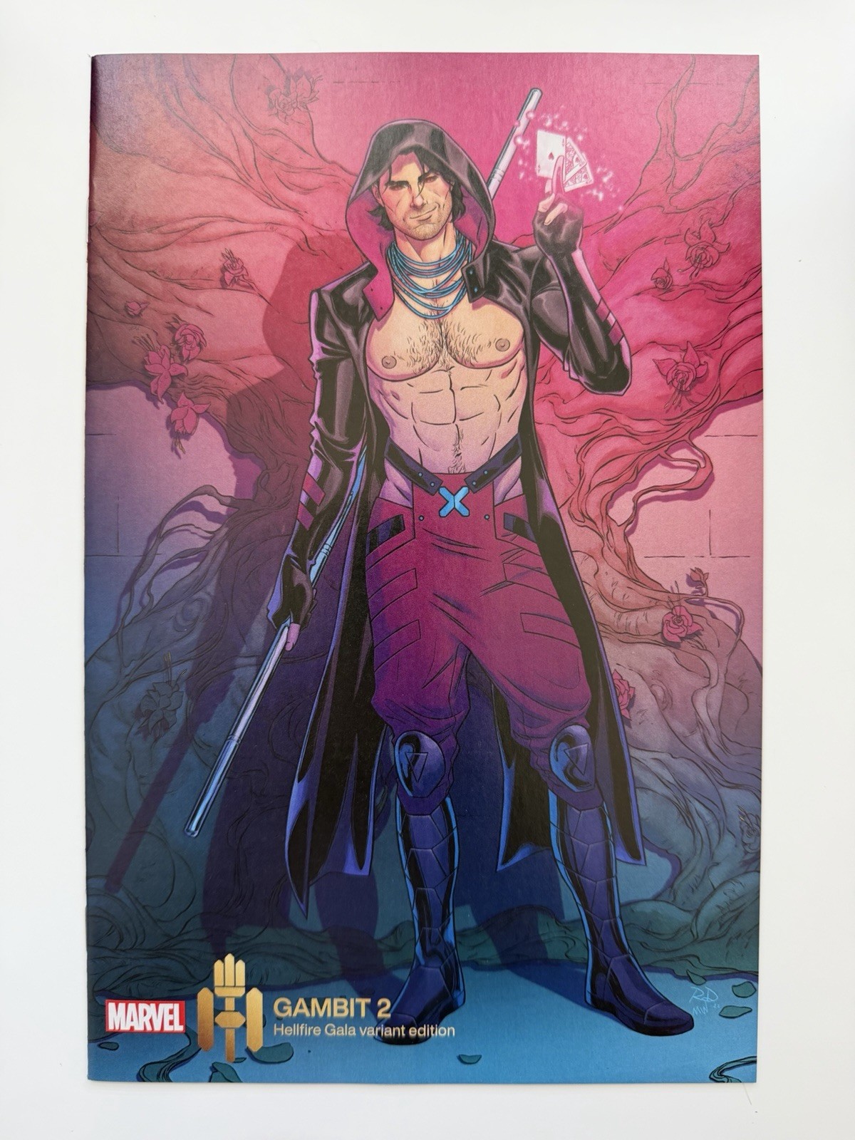 Gambit #2 Dauterman Hellfire Gala Variant Gambit #2 Dauterman Hellfire Gala Variant