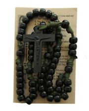 Warrior Paracord Rosary - OD picture