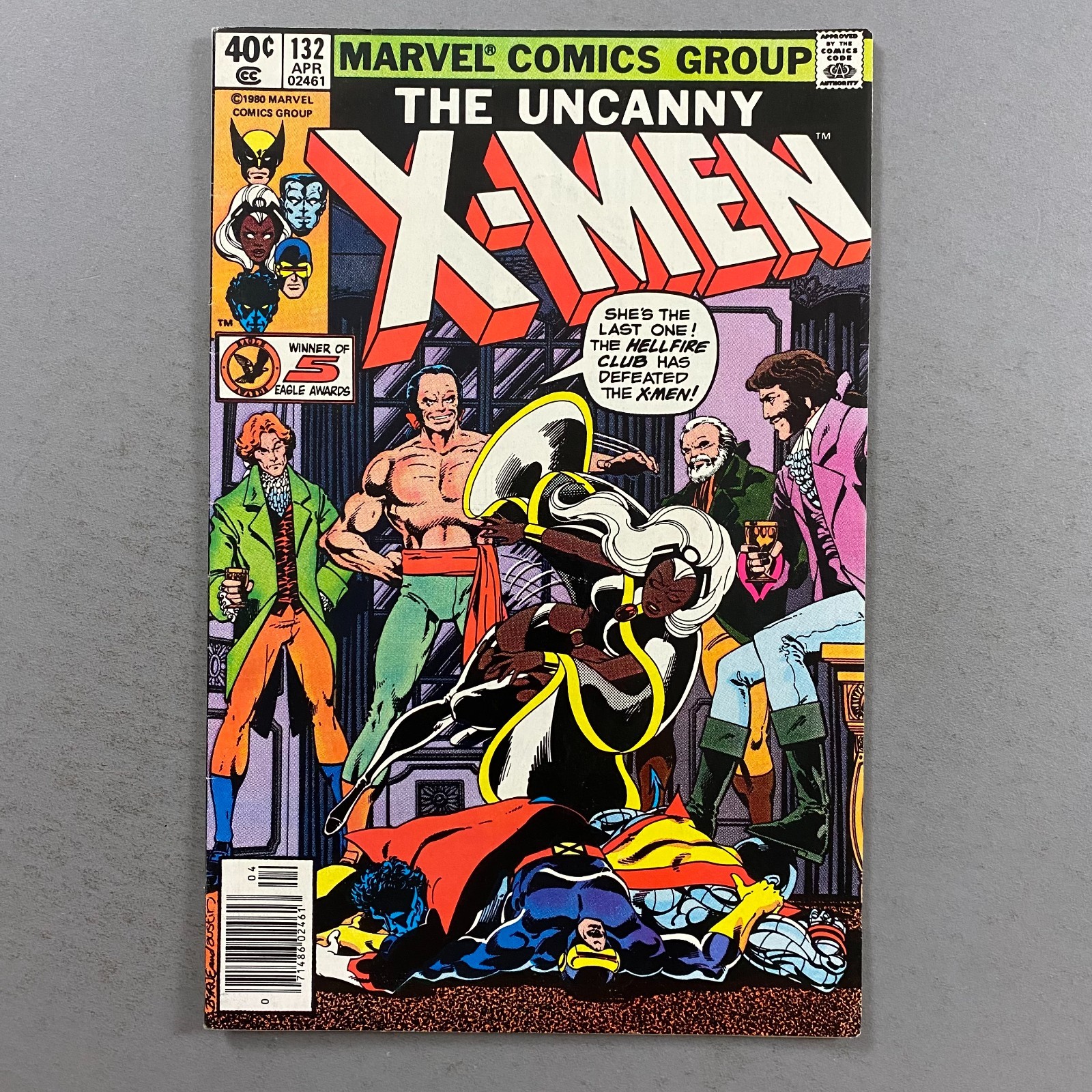 UNCANNY X-MEN 132 NEWSSTAND 1ST FULL APPEARANCE HELLFIRE CLUB (1980, MARVEL) UNCANNY X-MEN 132 NEWSSTAND 1ST FULL APPEARANCE HELLFIRE CLUB (1980, MARVEL)