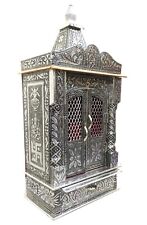 Wooden Temple Handcrafted Wood Mandir Pooja Ghar Mandap For Worship Home Decor picture