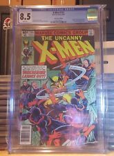 X-Men #133 cgc 8.0 white pages Newsstand 1980 Hellfire Club appearnace picture