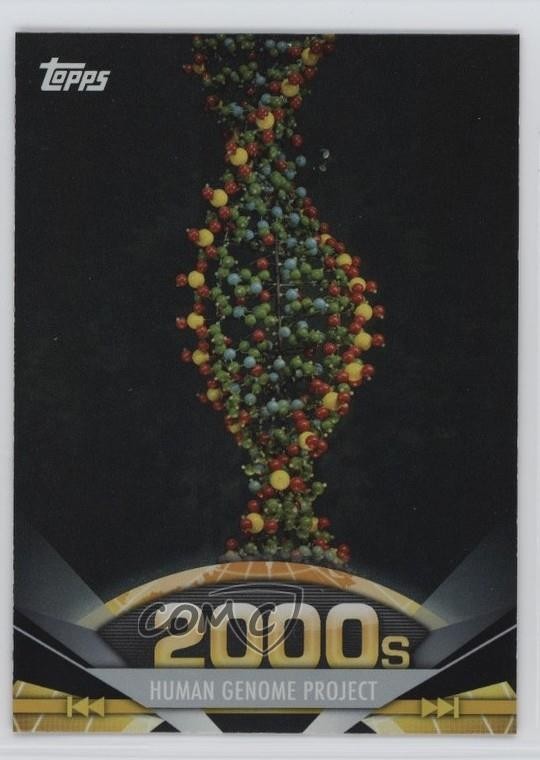 2011 Topps American Pie Foil Human Genome Project #185 qh5 2011 Topps American Pie Foil Human Genome Project #185 qh5