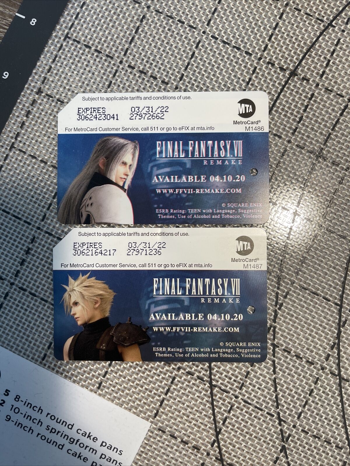 Final Fantasy Meteocards