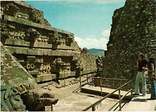 Temple of Quetzalcoatl Teotihuacan Mexico Multi View Postcard Unposted picture