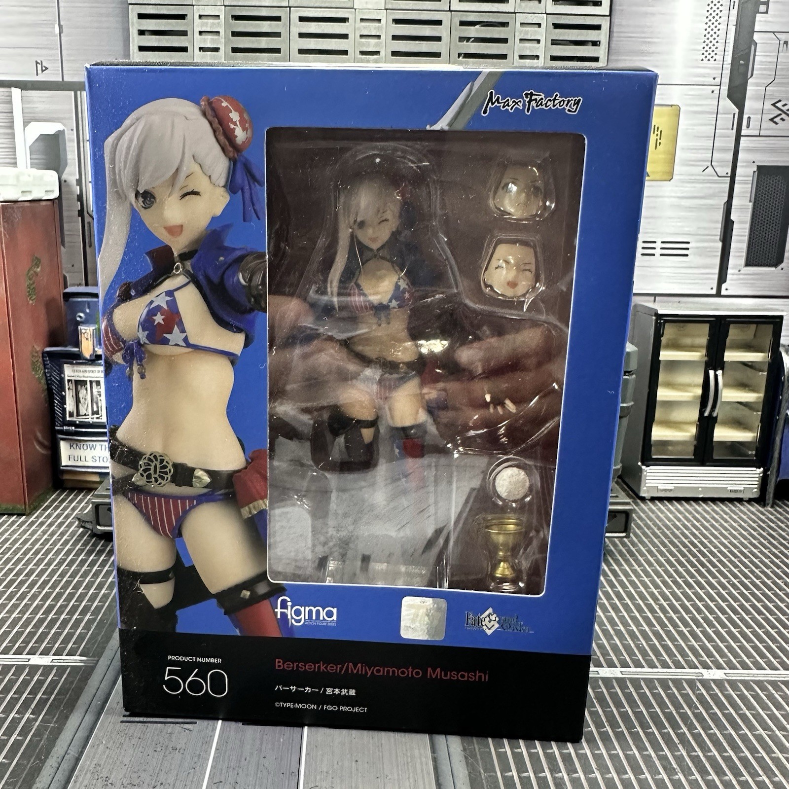 Max Factory figma 560 Berserker/Miyamoto Musashi Figure - Fate/Grand Order Max Factory figma 560 Berserker/Miyamoto Musashi Figure - Fate/Grand Order
