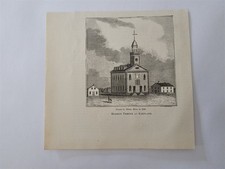 Kirtland Mormon Temple 1846 1900 Ohio Krehbiel Print Picture picture