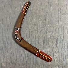 Boomerang Australian Wooden Aboriginal Artwork Hand Painted Australia Aussie picture