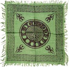 Celtic Earth with Moon Phase Altar Cloth 18