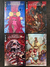 Legends of the Geomancer #1-#4 Complete Set • Valiant picture