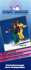 Temple Mountain Ski Area - Peterborough, New Hampshire - 1991-1992 Brochure picture