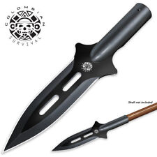 Colombian Warrior Spearhead & Nylon Sheath SK5 High Carbon Steel Blade 10 3/4