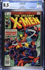 X-Men #133, CGC 8.5, NEWSTAND Edition, Wolverine vs THE HELLFIRE CLUB (1980) picture