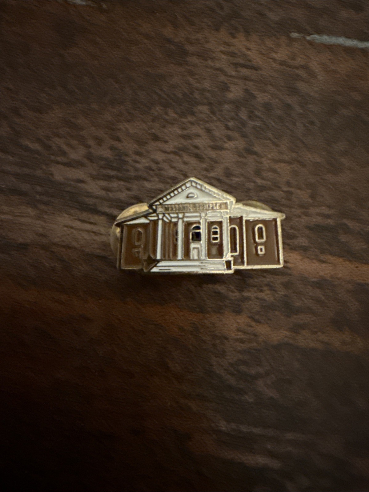 Masonic Temple Lapel Pin Gold Tone 1” for Sale - Final Fantasy Compendium